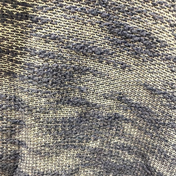 Hollister Blue Grey Mélange Open Front Cardigan with Hood - Picture 9 of 10